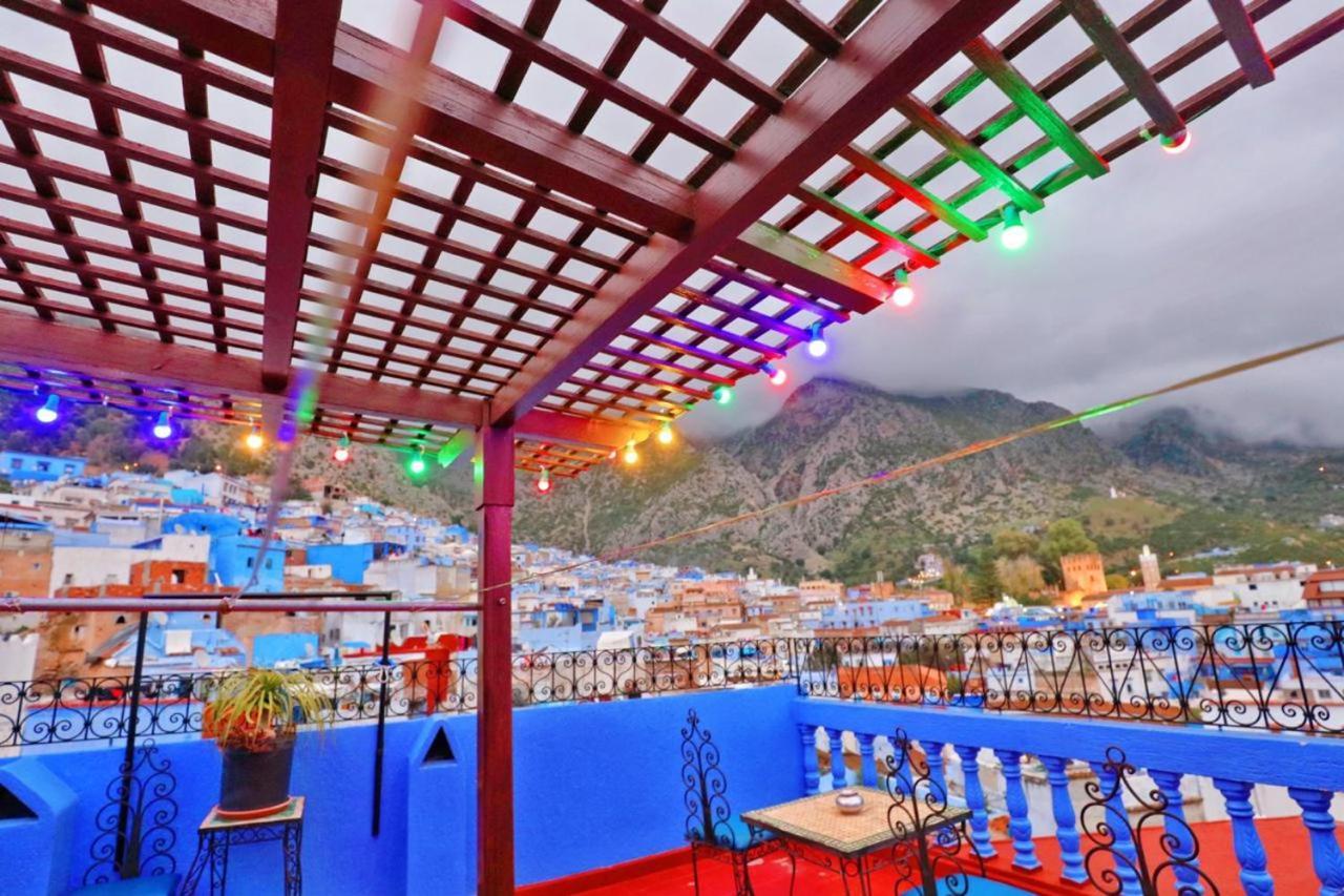 Aymane Rooftop Budget Panoramic Hotel Xauen Exterior foto